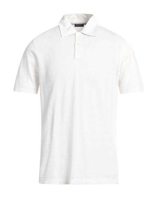 Cruciani White Polo Shirt for men