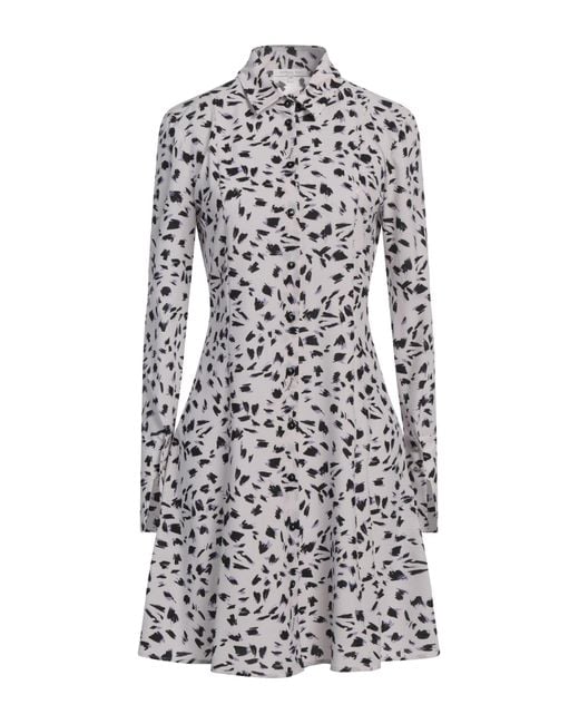 Patrizia Pepe White Light Mini Dress Polyester, Elastane