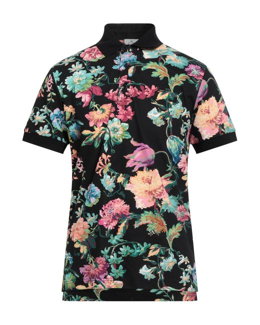 Polo Etro de hombre de color Green