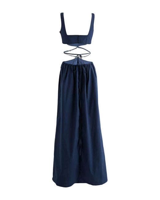 Agua Bendita Blue Maxi Dress