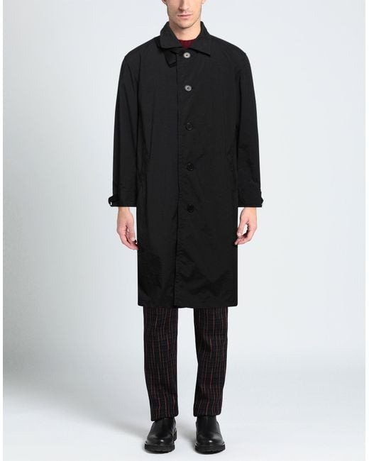 John Elliott Black Overcoat & Trench Coat for men