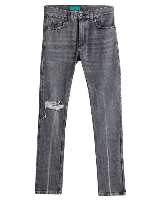 Paura Gray Jeans Cotton for men