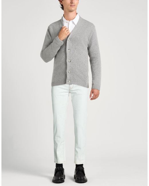 Jacob Cohen White Jeans Cotton, Elastane for men