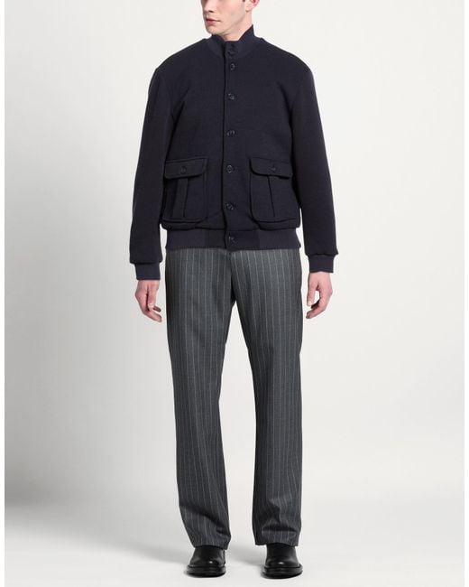 Exte Blue Jacket Polyester, Viscose, Elastane for men