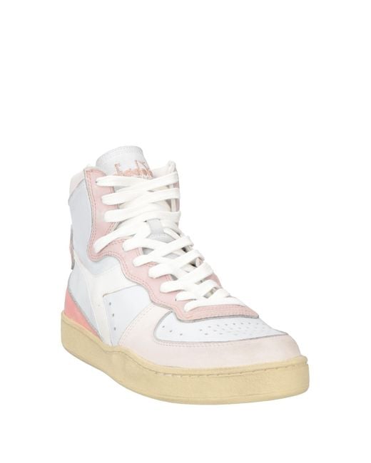 Diadora White Sneakers Leather for men