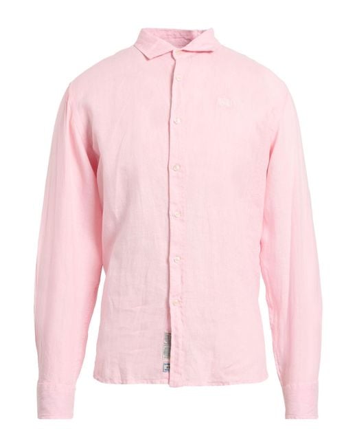 La Martina Pink Shirt for men