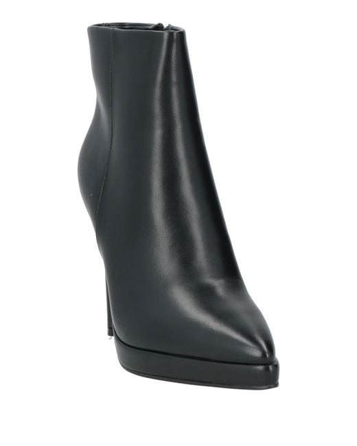 Exe' Black Ankle Boots