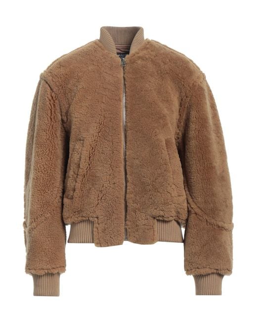 Jacquemus Brown Shearling & Teddy for men