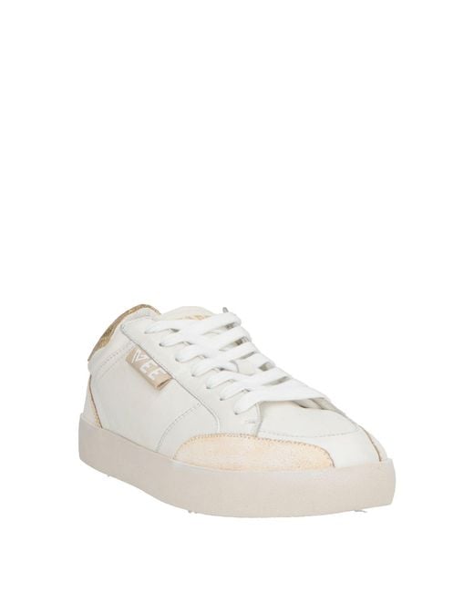 Emanuélle Vee White Sneakers Leather