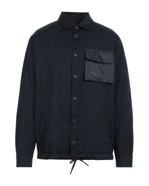ARMANI EXCHANGE Blue Jacket for men