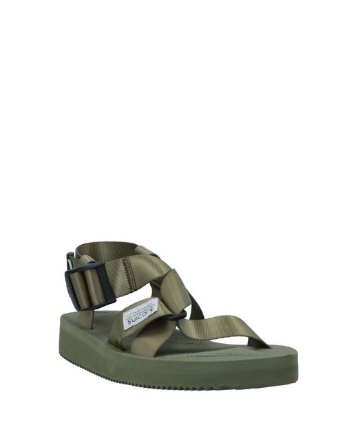 Suicoke Green Sandals