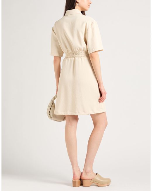 Sandro Natural Mini Dress