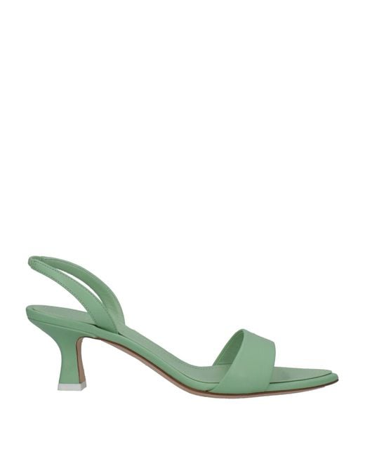 3Juin Green Sandals