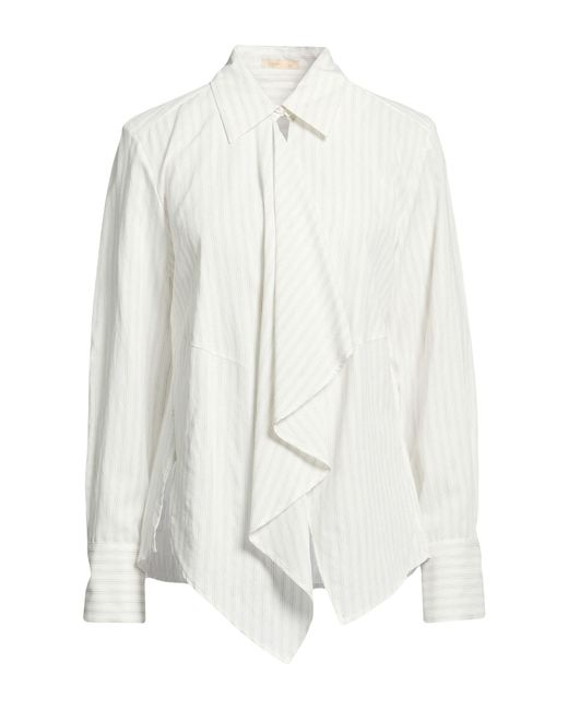 HANAMI D'OR White Shirt Viscose, Polyamide