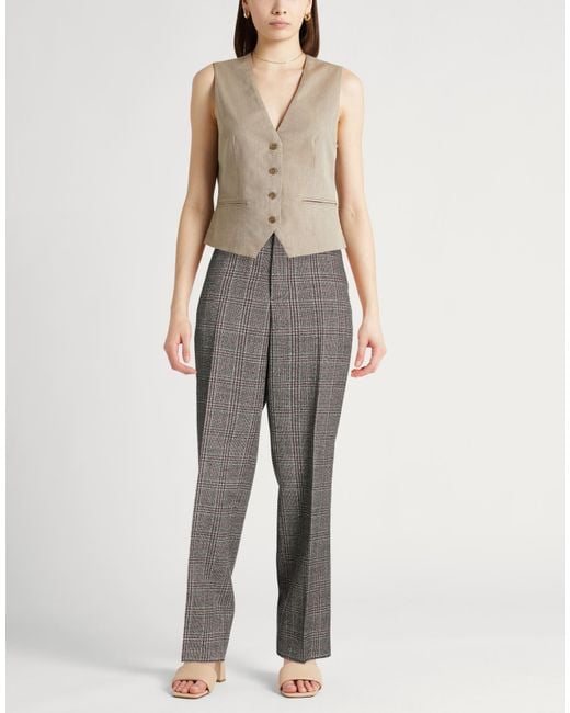 Tod's Gray Pants Virgin Wool