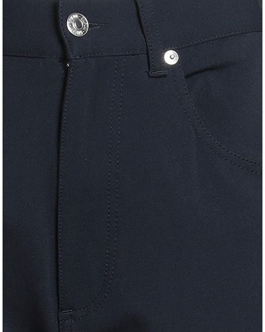 Grifoni Blue Midnight Pants Viscose, Polyamide, Elastane