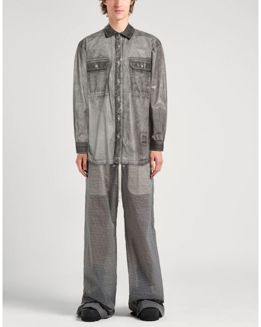 Rick Owens Gray Jacket for men