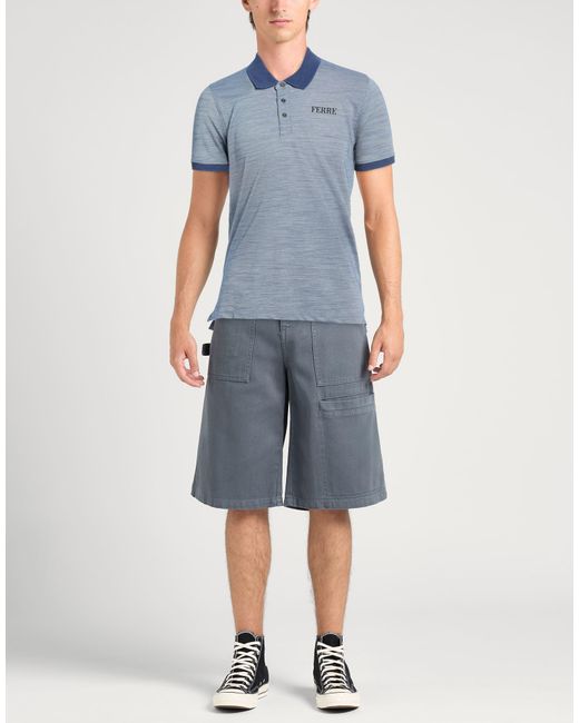Polo Ferré de hombre de color Blue