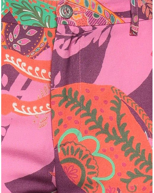 VIRNA DRÒ® Pink Pants Linen, Viscose