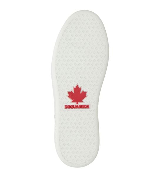 DSquared² White Boxer Sneakers