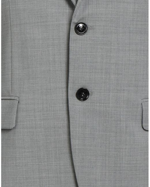 Liu Jo Gray Blazer Polyester, Wool, Elastane for men