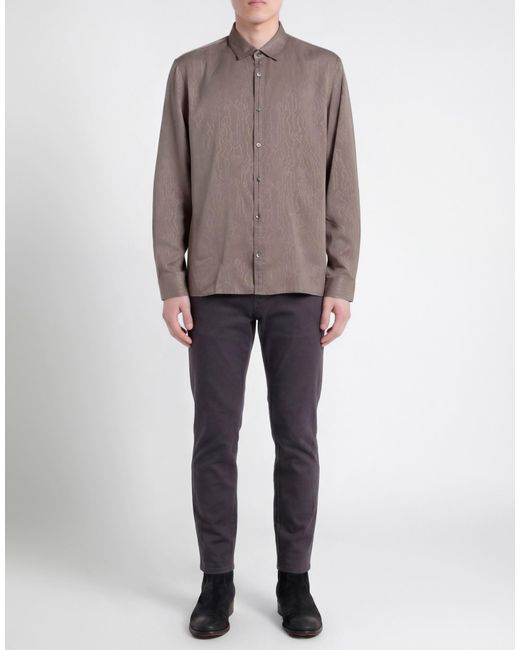 John Varvatos Brown Shirt for men