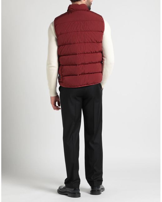C P Company Red Gilet for men