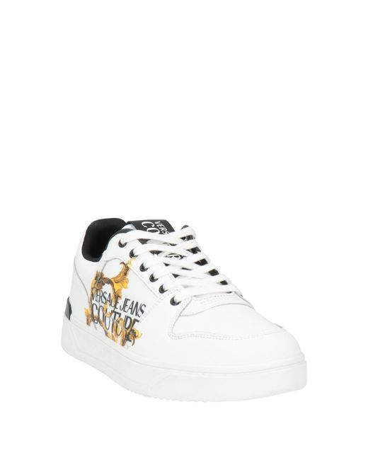 Versace Jeans Couture White Trainers for men