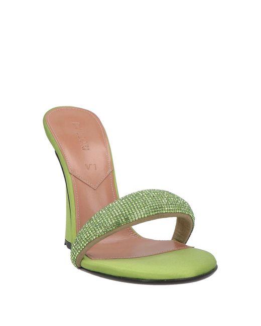 D'Accori Green Sandals