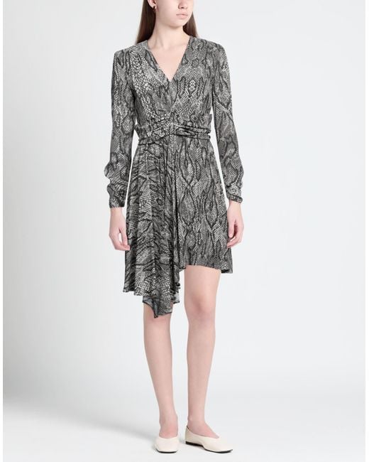 SEVENTY VENEZIA Gray Mini Dress