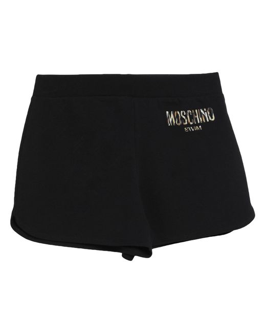 Moschino Black Beach Shorts And Pants