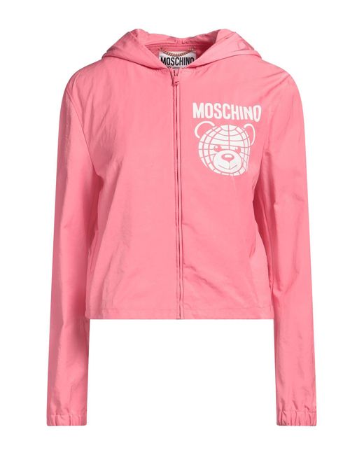 Moschino Pink Jacke & Anorak