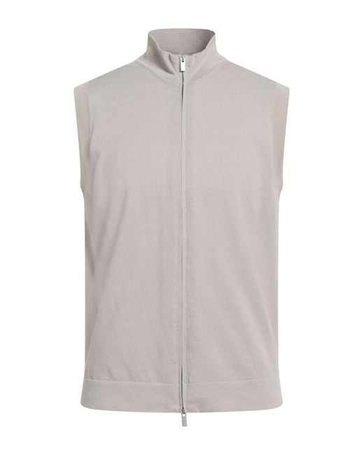 FILIPPO DE LAURENTIIS Strickjacke in Gray für Herren