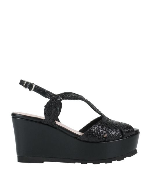 Lorenzo Mari Black Sandals