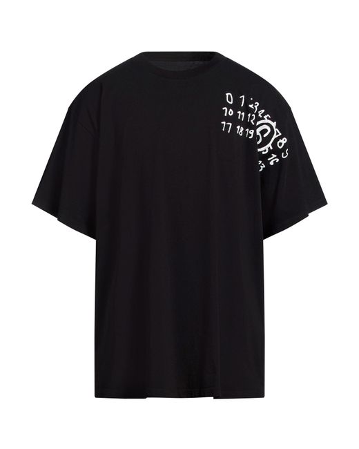MM6 by Maison Margiela Black T-Shirt for men