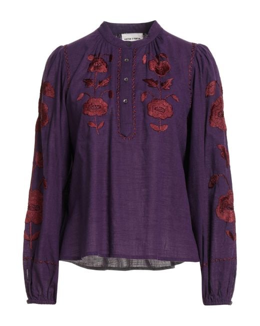Antik Batik Purple Top