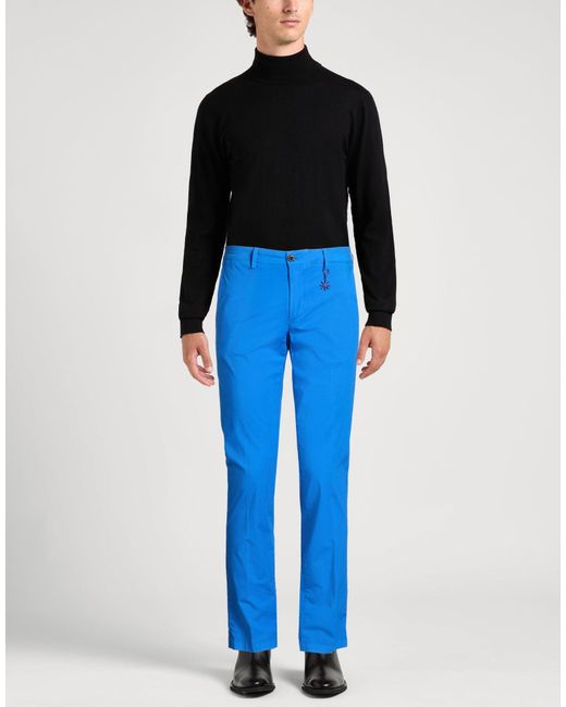 Manuel Ritz Blue Pants for men
