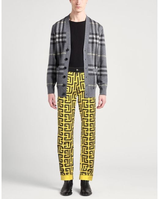 Balmain Yellow Jeans for men