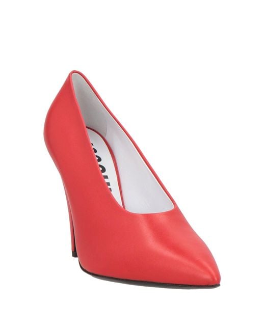 Moschino Pink Couture Pumps Calfskin