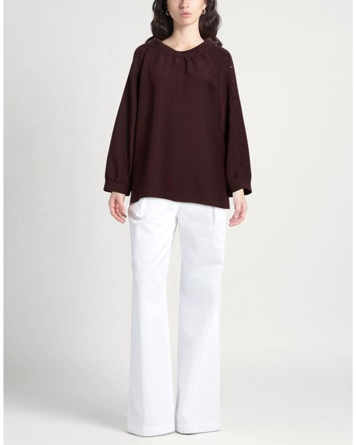 Xandres Purple Top Polyester, Recycled Polyester