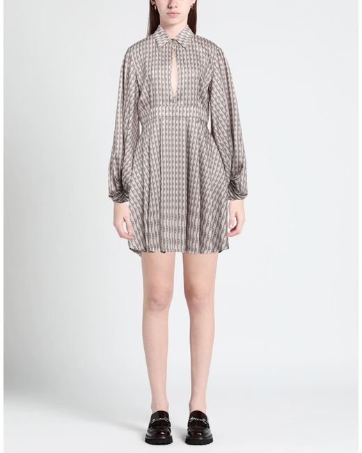 Babylon Gray Mini Dress