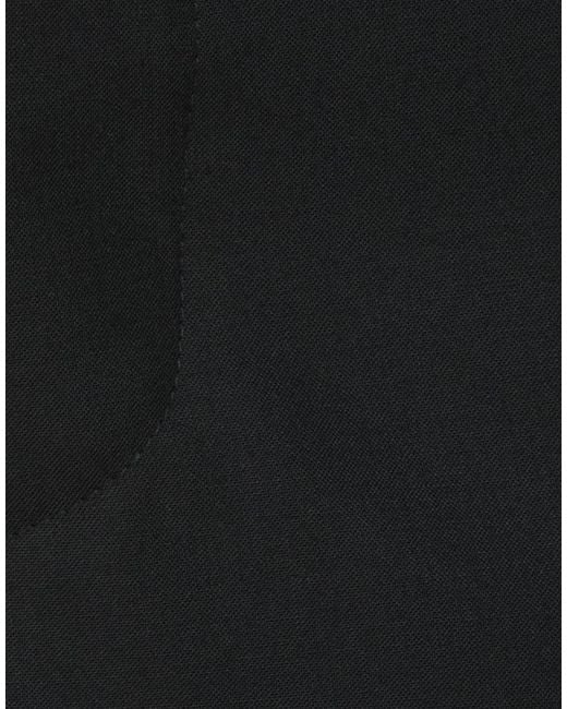 Rick Owens Black Pants Polyester, Virgin Wool, Elastane, Silk for men