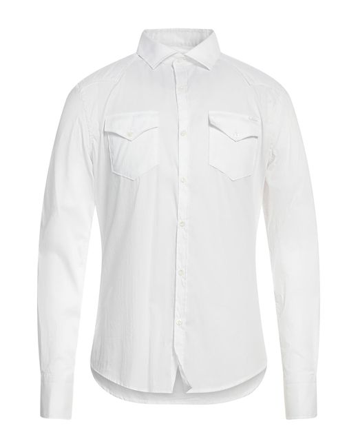 Aglini White Shirt for men