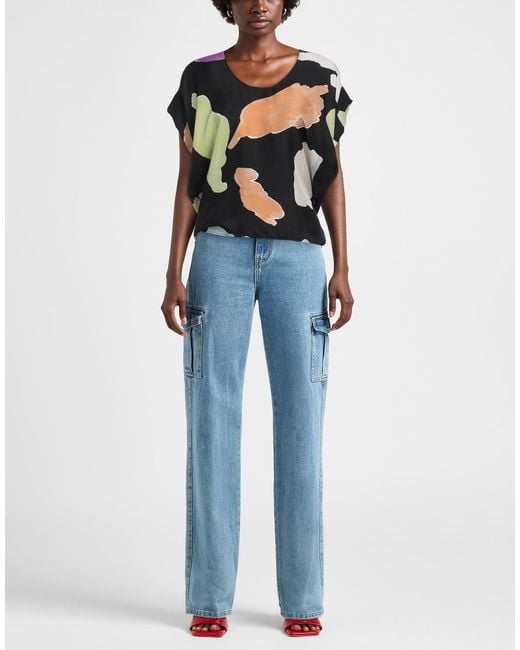 Alysi Black Crème Top Silk