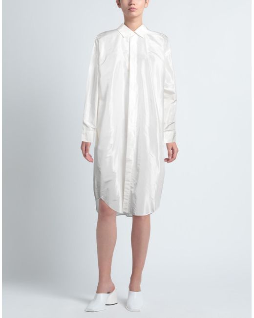 Sofie D'Hoore White Midi Dress