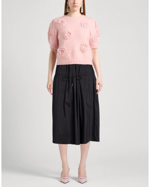 Liviana Conti Blue Midi-Rock