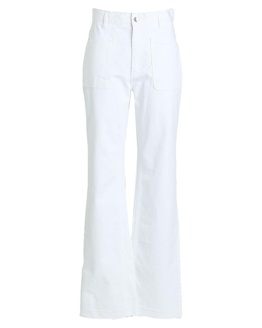 Dolce & Gabbana White Pants Cotton