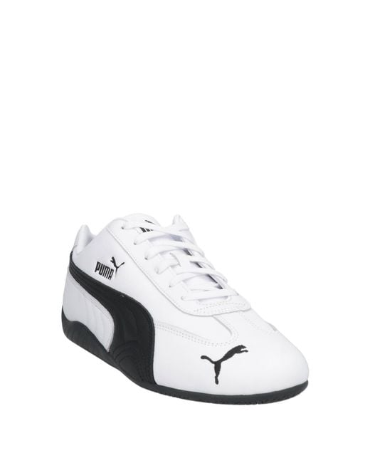 PUMA White Sneakers Leather for men