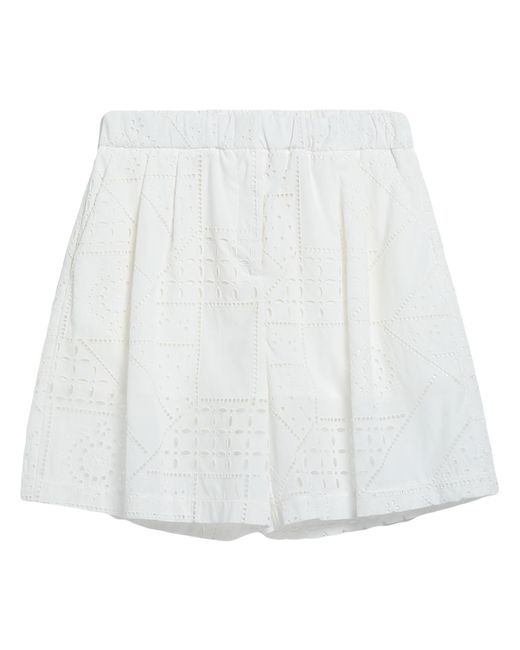 MSGM White Shorts & Bermuda Shorts