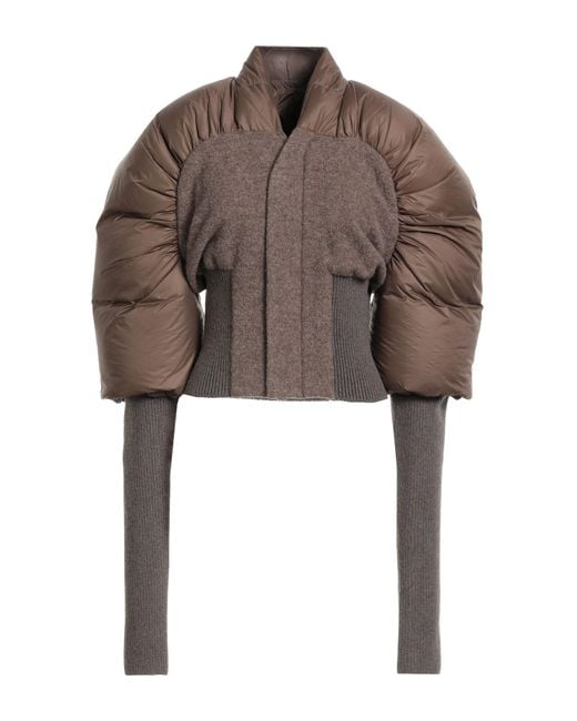 Rick Owens Brown Puffer